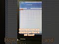 How many rows and columns are there in MS Excel? #Computer #Excel #knowledge