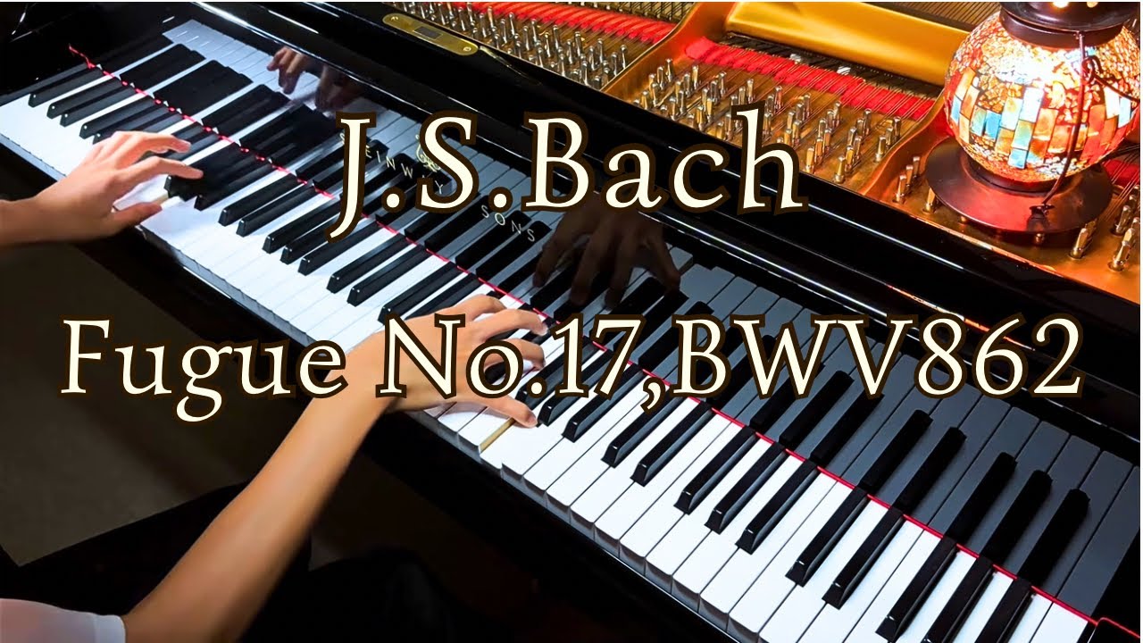 J.S.Bach; The Well-Tempered Clavier, Book 1; Fugue No.17 in A-flat major, BWV 862