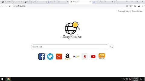Anyfinder.xyz browser hijacker (removal guide).