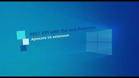 REST API protected with Identity Server 4