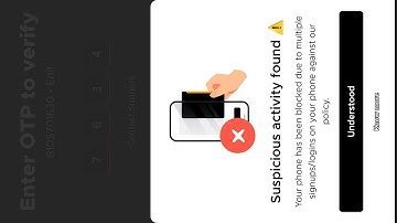Fam pay---Suspicious activity foundYour phone has been blocked problem solved in telugu