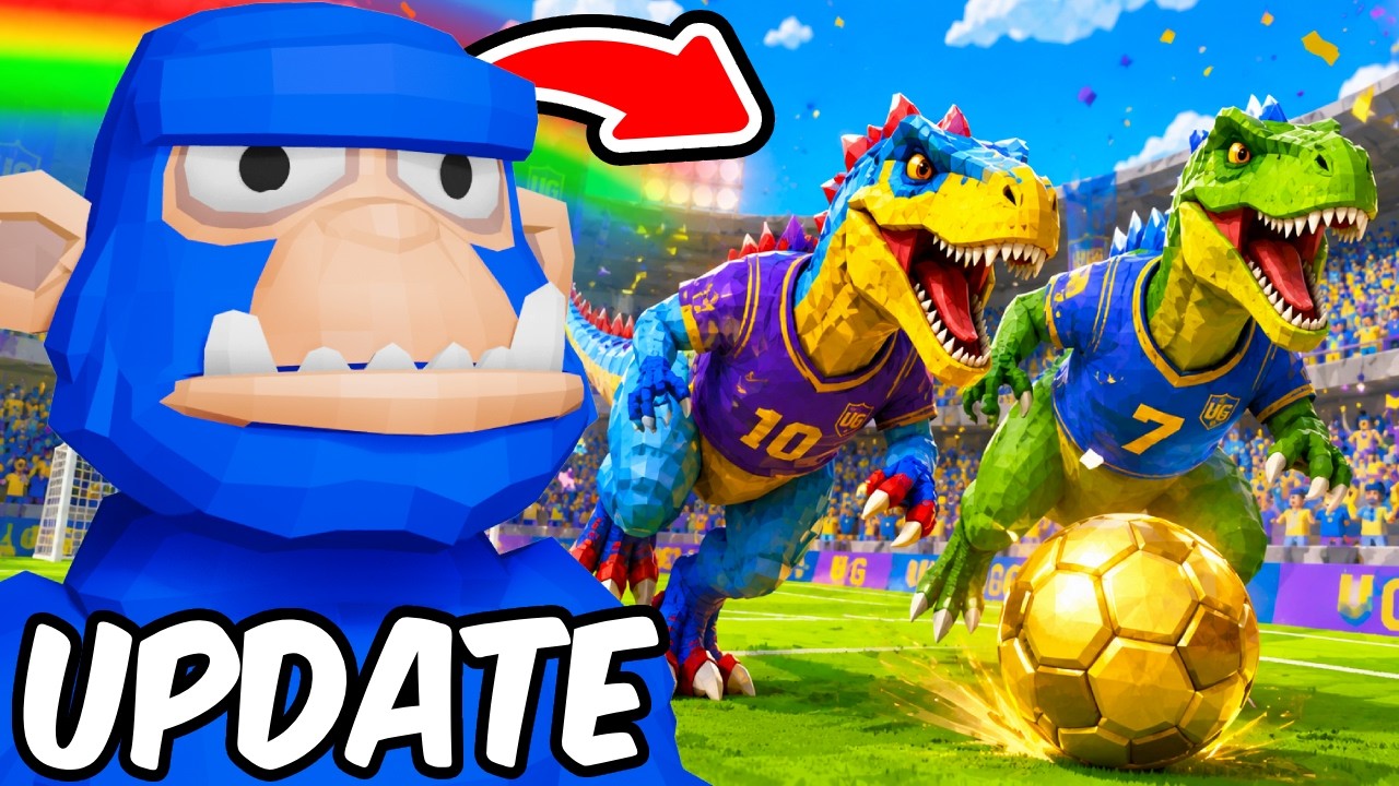I Got EARLY ACCESS To The NEW SOCCER CANYON UPDATE In UG VR!