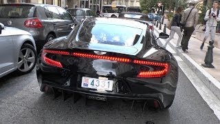 Aston Martin One-77 - Revs & Acceleration in Monaco!!