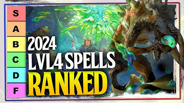 Ranking Every 4th Level Spell in the New Player