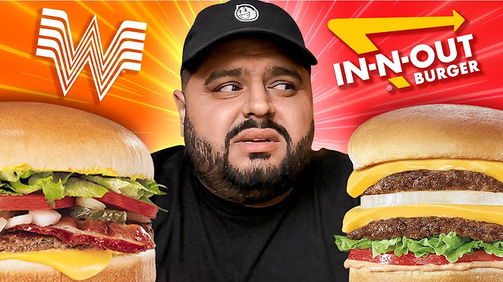 ¿Quién hace la mejor Hamburguesa? | Whataburger VS In-N-Out | El Guzii