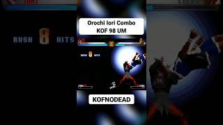 Orochi Iori Combo KOF 98 UM 1 #kofnodead #short #reels #retro #kof #kof98um #comboskof #orochiiori