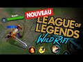 Exclu je joue au nouveau jeu gratuit wild rift le league of legends mobile  lol wild rift fr