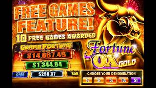 Is this the WORST game to play...?FORTUNE OX GOLD....Grand Fortune.....@ThatSlotGuy #slots #pokies screenshot 4
