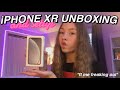 iPHONE XR UNBOXING! *setup + review*