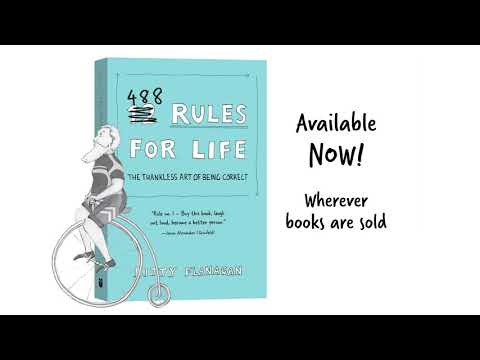488 Rules for Life by Kitty Flanagan | Book Trailer