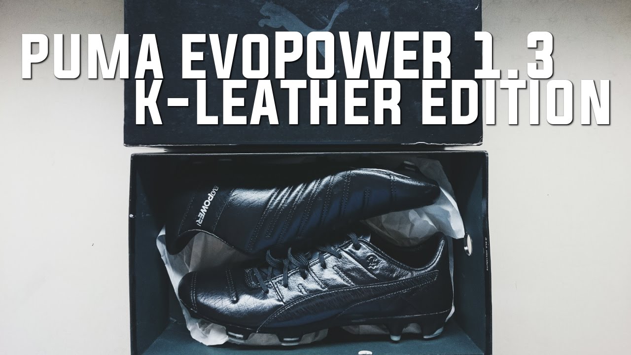 puma evopower leather blackout