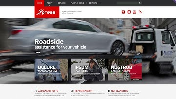 Mobile Repair Service Responsive Website Template by WT - 53720