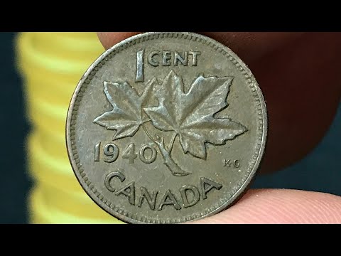 1940 Canada 1 Cent Coin  Values, Information, Mintage, History, And More