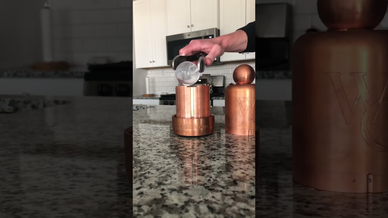 Meltdown  Mini Mogul Copper Ice Ball Press