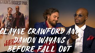 Lethal Weapon: Clayne Crawford and Damon Wayans before the fall out (WITH AUDIO OF THEIR ARGUMENT)