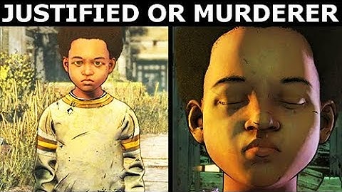 You Were Justified / It Was Murder, AJ - Alternative Choices - The Walking Dead Final Season 4 Ep. 2