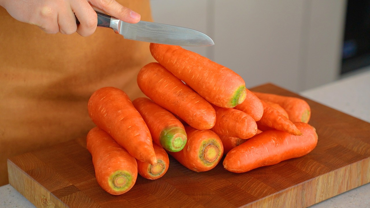 당근 요리 콘텐츠 썸네일 이미지