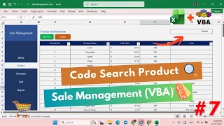 How to Create Product Search with VBA Button (No Voice) Details