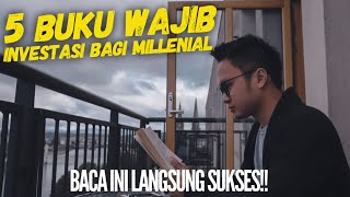5 BUKU INVESTASI YANG PASTI MEMBUAT ANDA KAYA RAYA DI USIA MUDA ‼