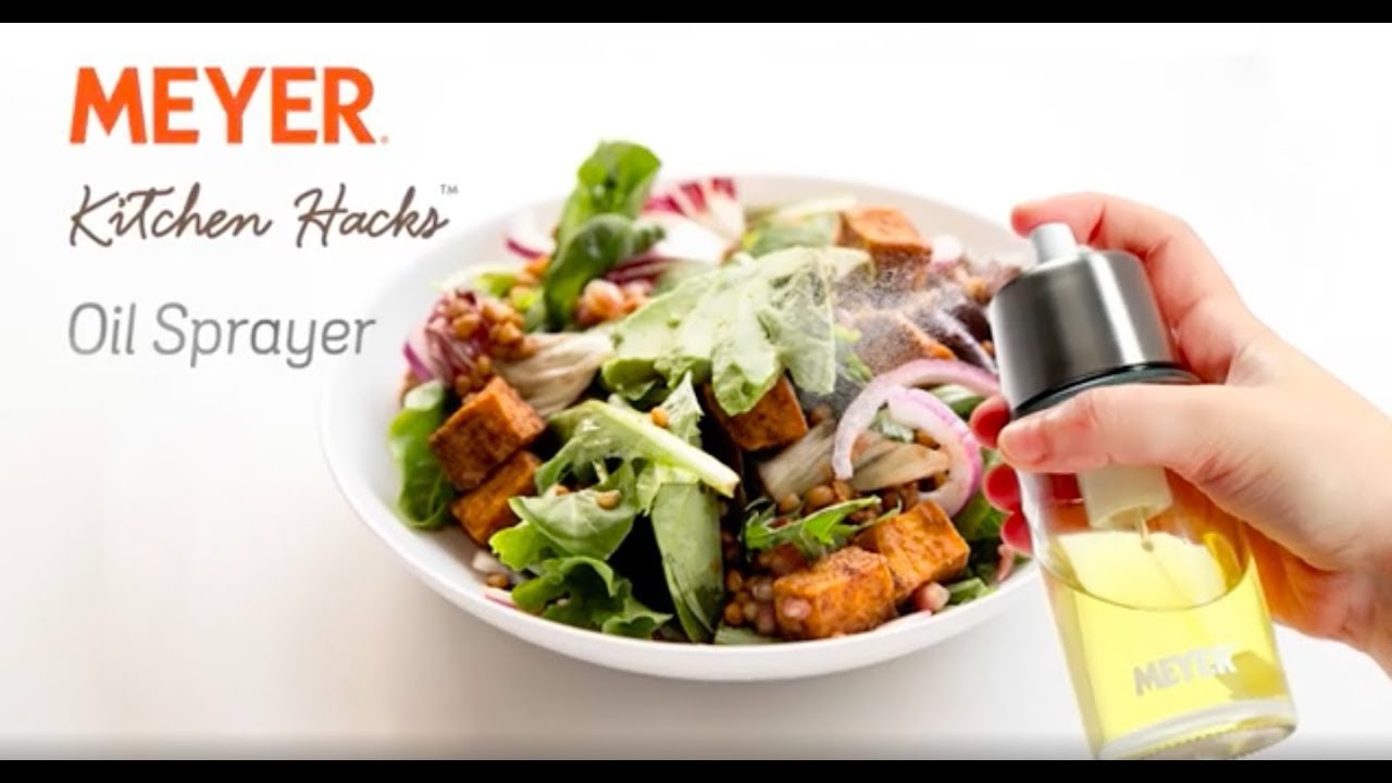 Meyer Oil Mister Reusable Oil Dispenser & Sprayer YouTube