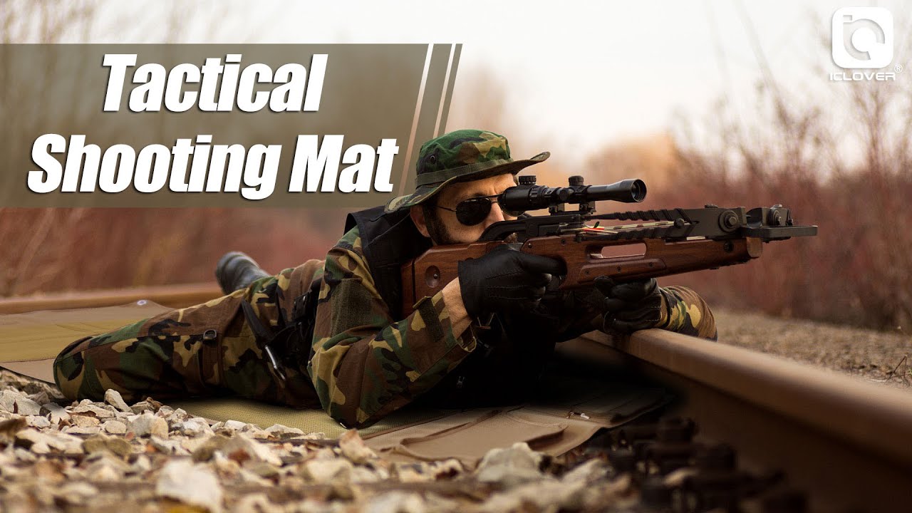 Prone Padded Shooting Mat, Extra Large Thick Tactical Shooting Blanket