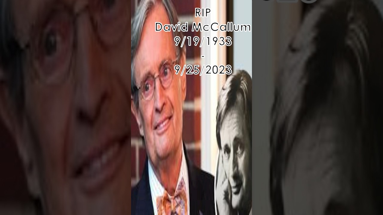 RIP David McCallum so sad to Ducky gone 
