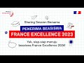 Sharing session bersama penerima beasiswa france excellence 2023  22 maret 2024