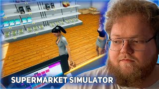 T2x2 ИГРАЕТ В Supermarket Simulator #2