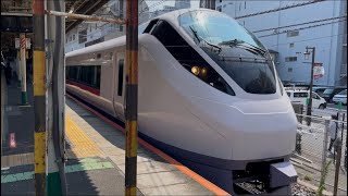 E657系K12編成が特急ときわ63号勝田行きとして松戸駅1番線を通過するシーン (63M) 2026.7.22.13:42