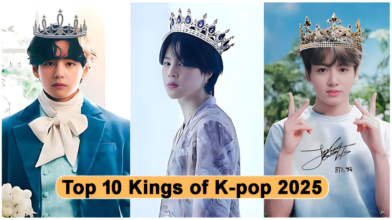 Top 10 Kings of K-pop 2025 | Top 10 Most Facts - YouTube
