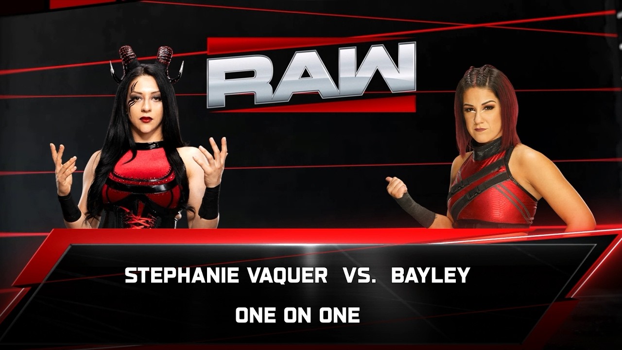 WWE 2k25 | Стефани Вакер против Бэйли