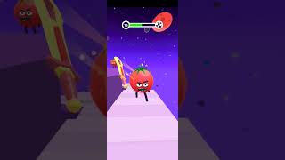 Hit Nife Cutting Fruit Slicer Mobile Game | #games #shortvideo #gaming #youtubeshorts #cute #viral screenshot 4