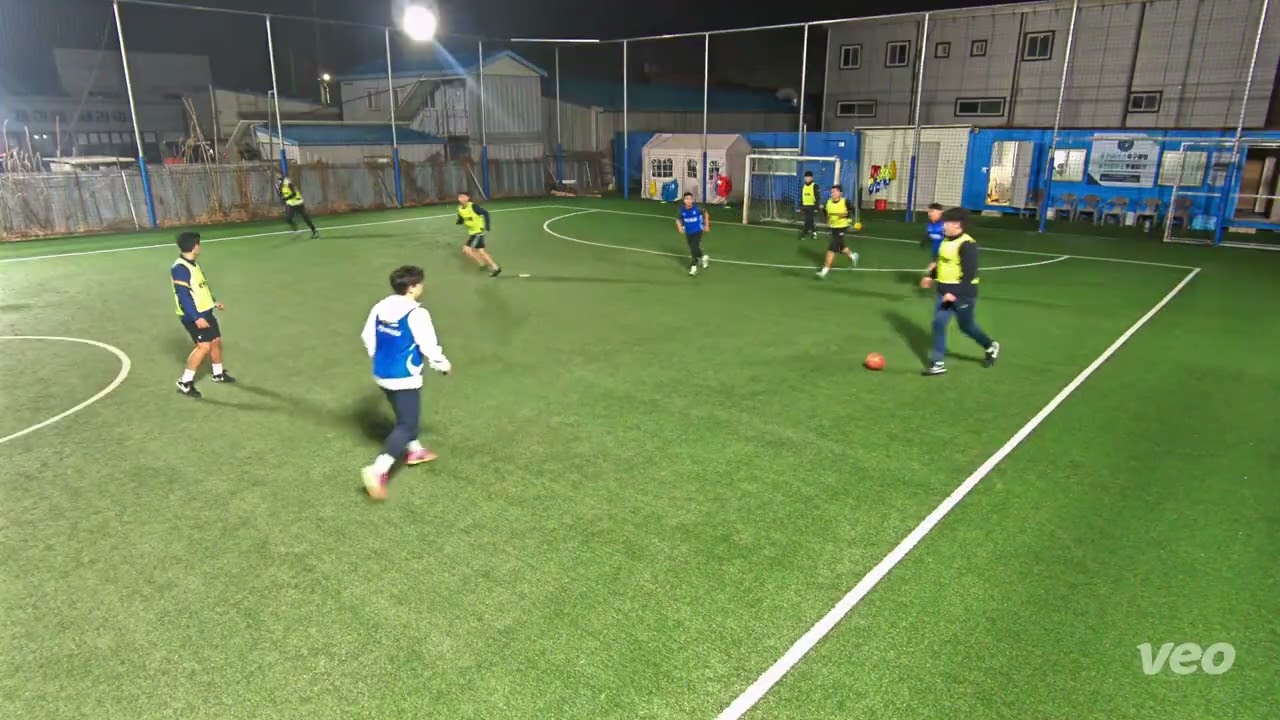 26.01.16 그린 V 블루 7시6쿼터 울브스풋살장