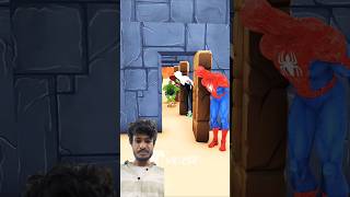 hulk ko mara gate band kar ke #reactionvideo #spidarman #funny  🤣🤣🤣🤣🤣