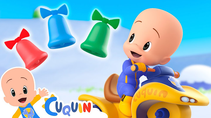 Sinos de Natal coloridos! 🎄🔔 Learn cores com os vídeos educativos de Cuquin