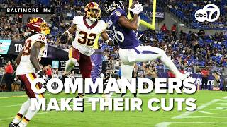 Commanders face difficult decisions ahead of roster deadline