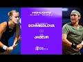 Anna Karolina Schmiedlova vs Ons Jabeur  2024 Madrid Round 2  WTA Match Highlights