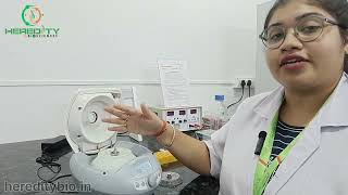 What is centrifuge and uses? | Demonstration| Heredity Biosciences Compound Microscope Microscope Hindi Demonstration Heredity Biosciences