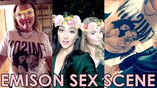 Shay Mitchell & Sasha Pieterse are Shooting EMISON SEX SCENE | PLL Season 7B Set