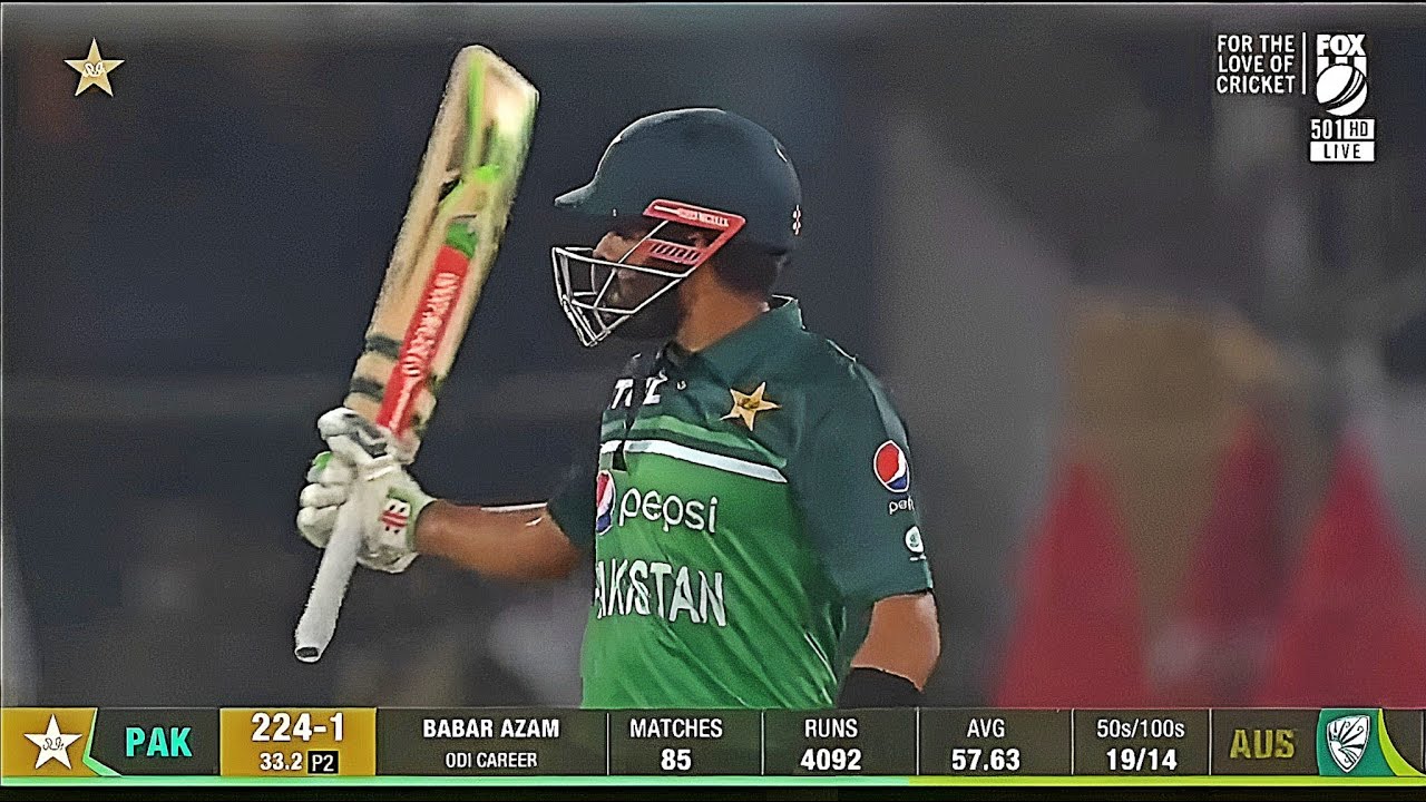 Babar Azam 114(83) Ball-by-Ball innings vs Australia | 2nd ODI 2022 ...