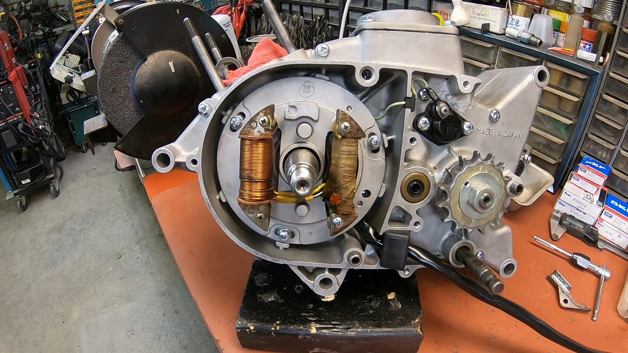 Kawasaki F7 Bushwacker stator cleanup and sleeve