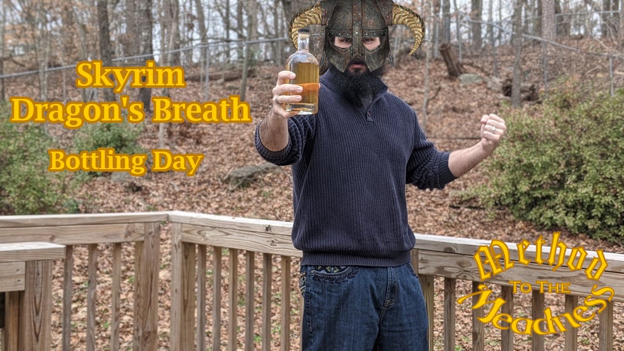 Skyrim Dragon's Breath Mead Part 3 Bottling YouTube