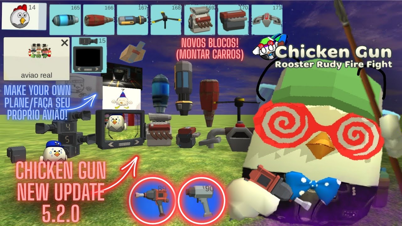 CHICKEN GUN: НОВОЕ ОБНОВЛЕНИЕ 5.2.0