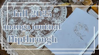 2025 full manga journal flipthrough 💜
