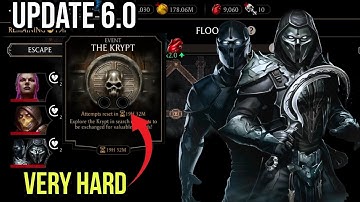 MK Mobile Krypt Mode Elder Floor 3/3 is Completely Difficult now when Kameo Fighters Entrance!