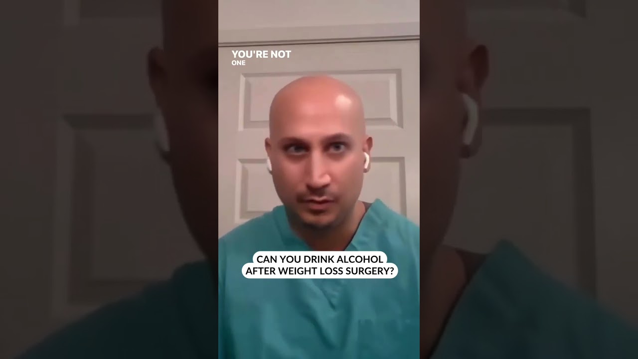 Dr. Ghanem - Can You Drink Alcohol After Weight Loss Surgery?