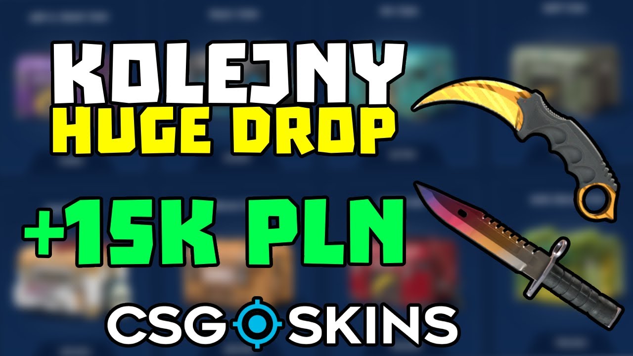 KOLEJNA WIELKA WYGRANA NA CSGOSKINS - NOWY EVENT!