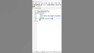 #using #C++ #print an amazing #pattern - 4  🥵❤