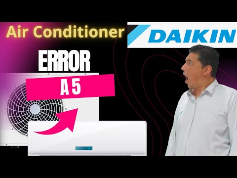 Air Conditioner Daikin -  Error A5