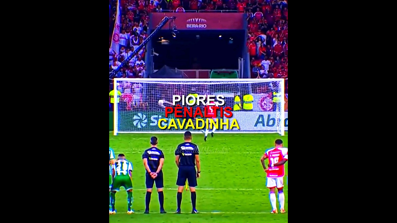 OS PIORES PÊNALTIS DE CAVADINHA DO FUTEBOL BRASILEIRO 